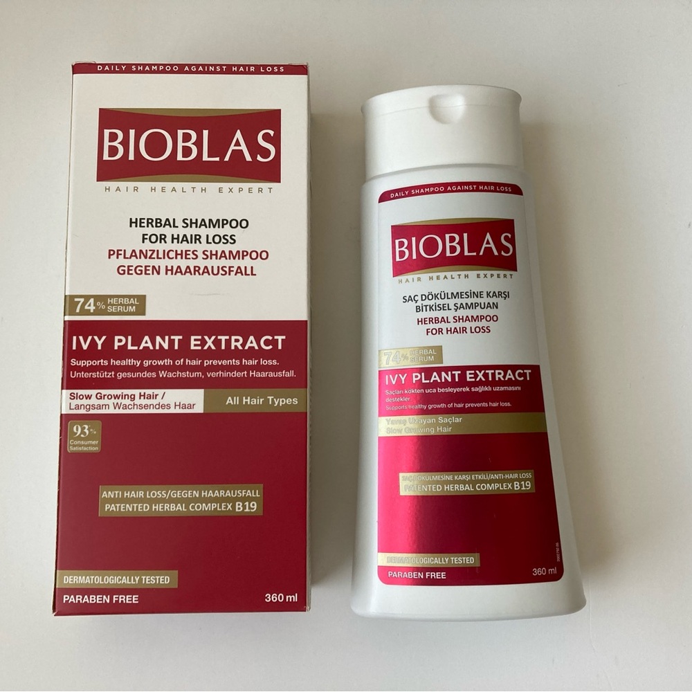 Bioblas Herbal Shampoo with Ivy Plant Extract Hair Loss